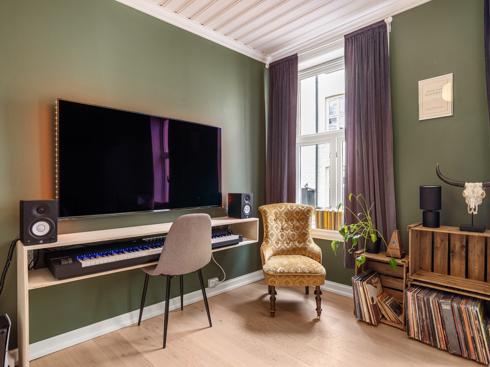 Her er det plass til å innrede etter eget behov. Galleribilde