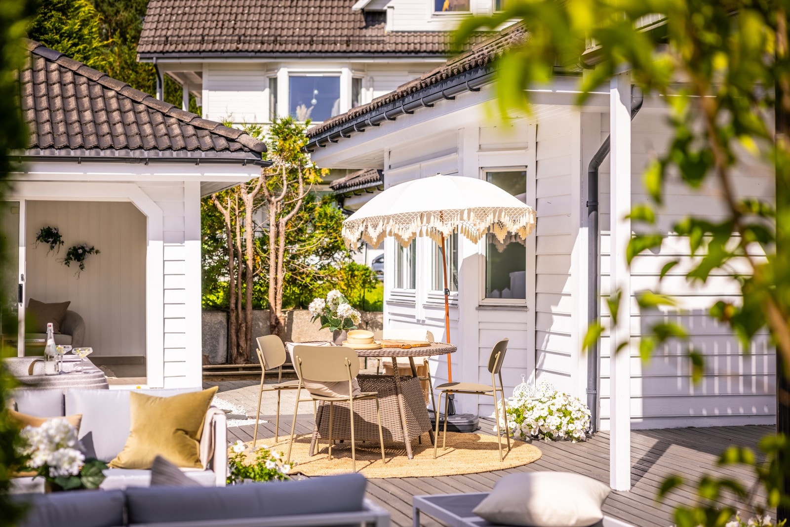 - Solforholdene på eiendommen er meget gode, med sol fra tidlig morgen til sent på kveld - Galleribilde