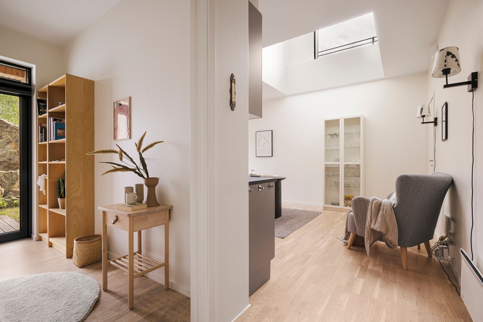 Her er det også et romslig soverom på 7 kvm. Galleribilde