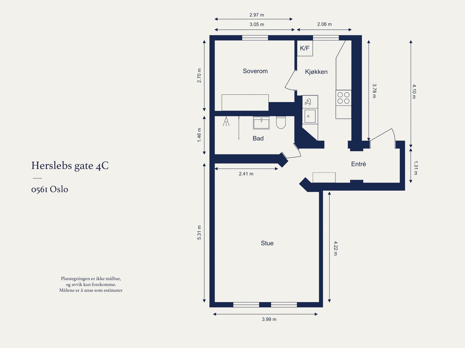 Plantegning. Galleribilde