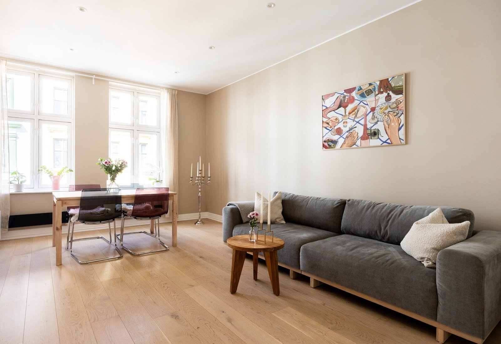 Leiligheten ligger i en klassisk 1890-talls gård. Galleribilde