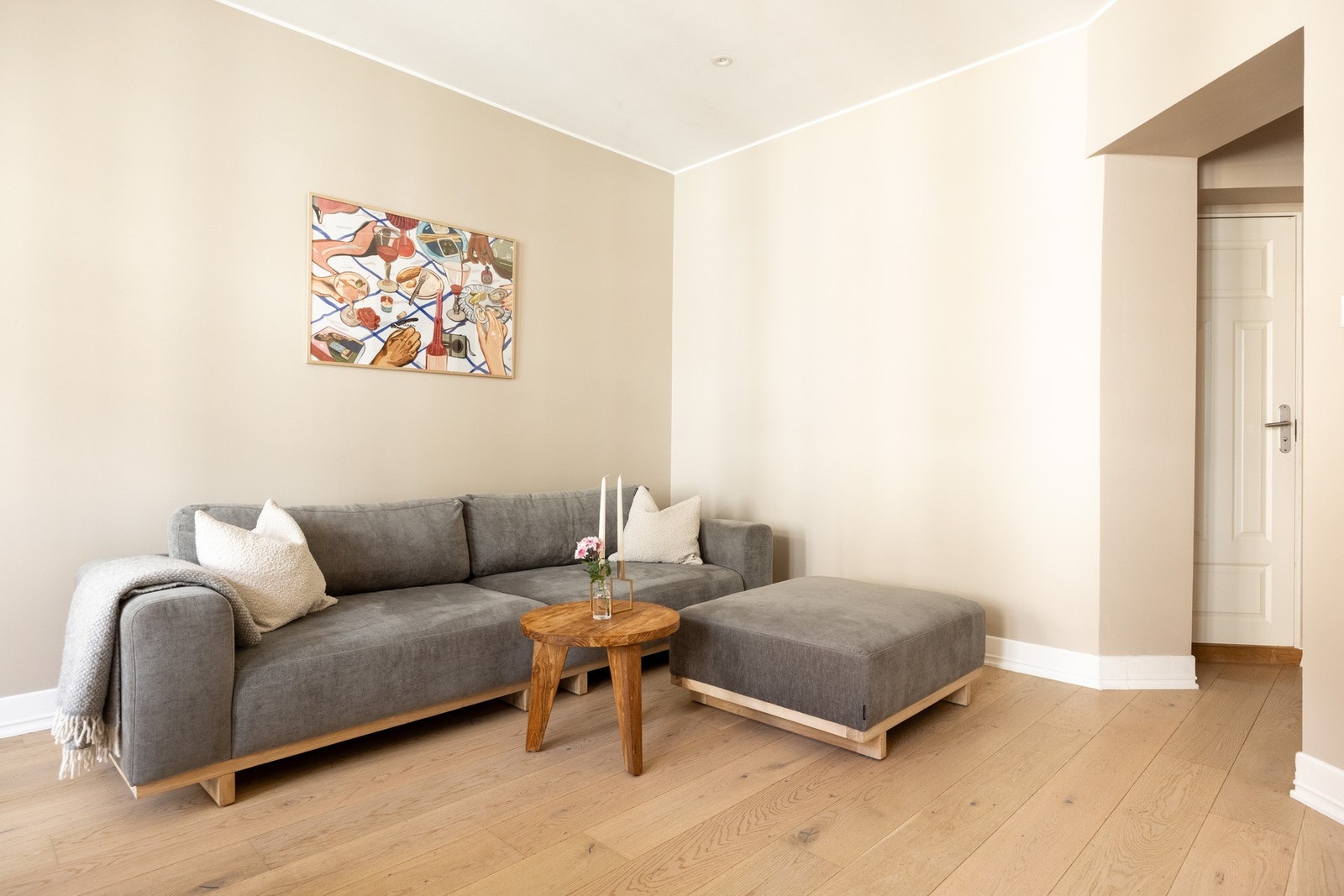 God plass til sofagruppe. Galleribilde