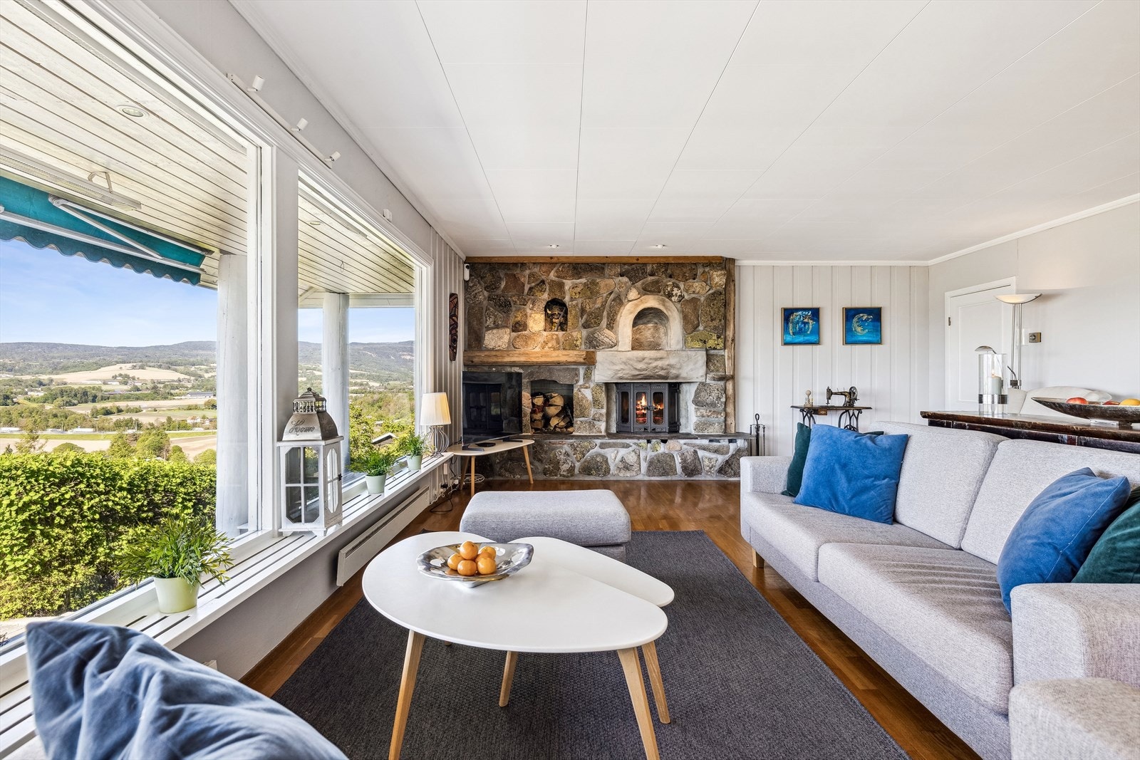 Hyggelig med peis på de kaldeste vinterdagene Galleribilde