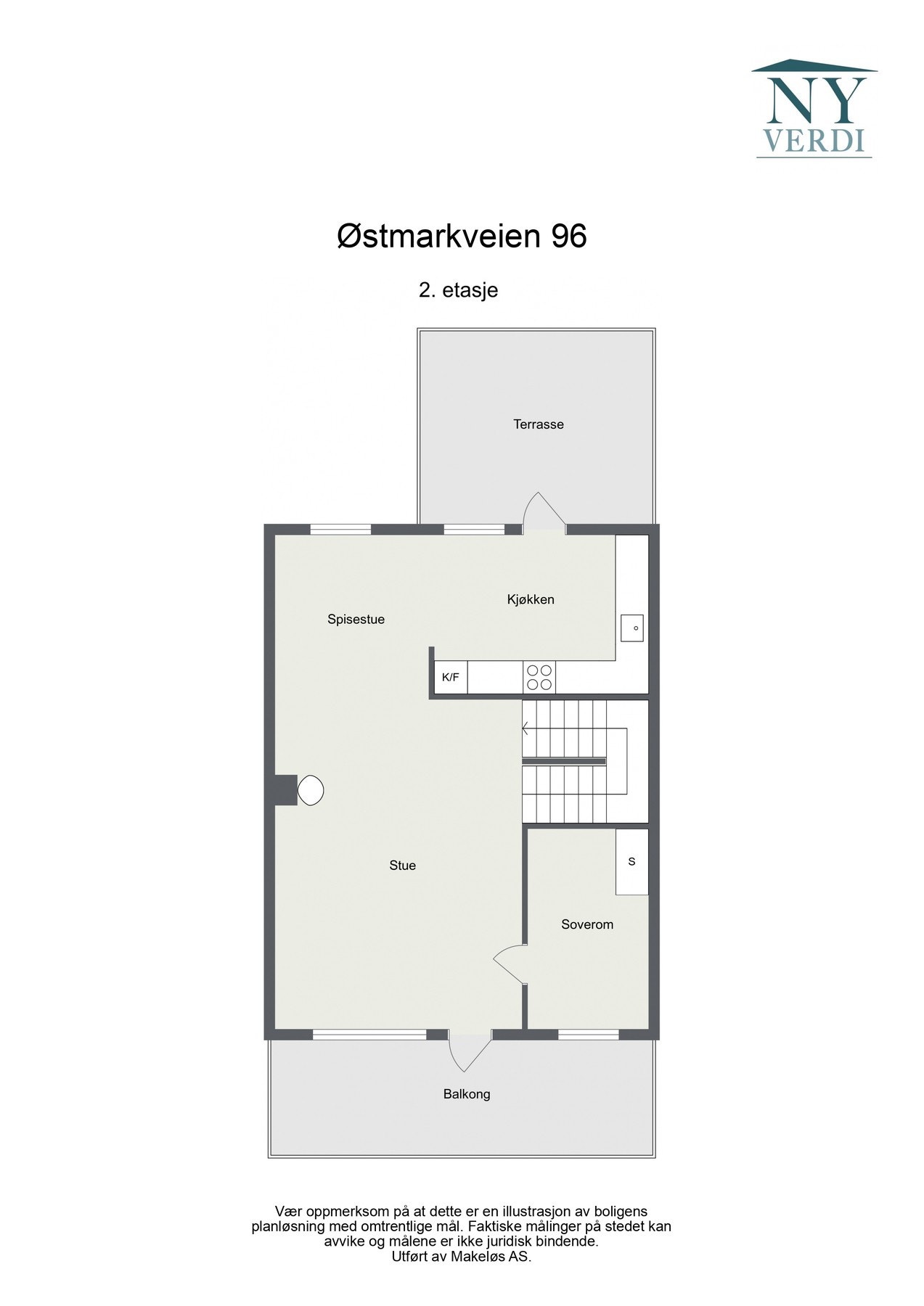 Skisse 2.etg. Galleribilde