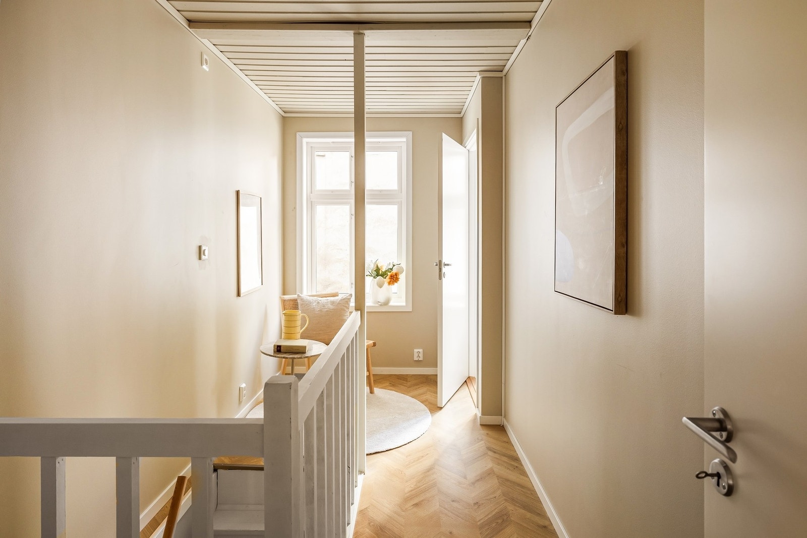 I denne etasjen finner vi to soverom og en herlig uteplass. Galleribilde