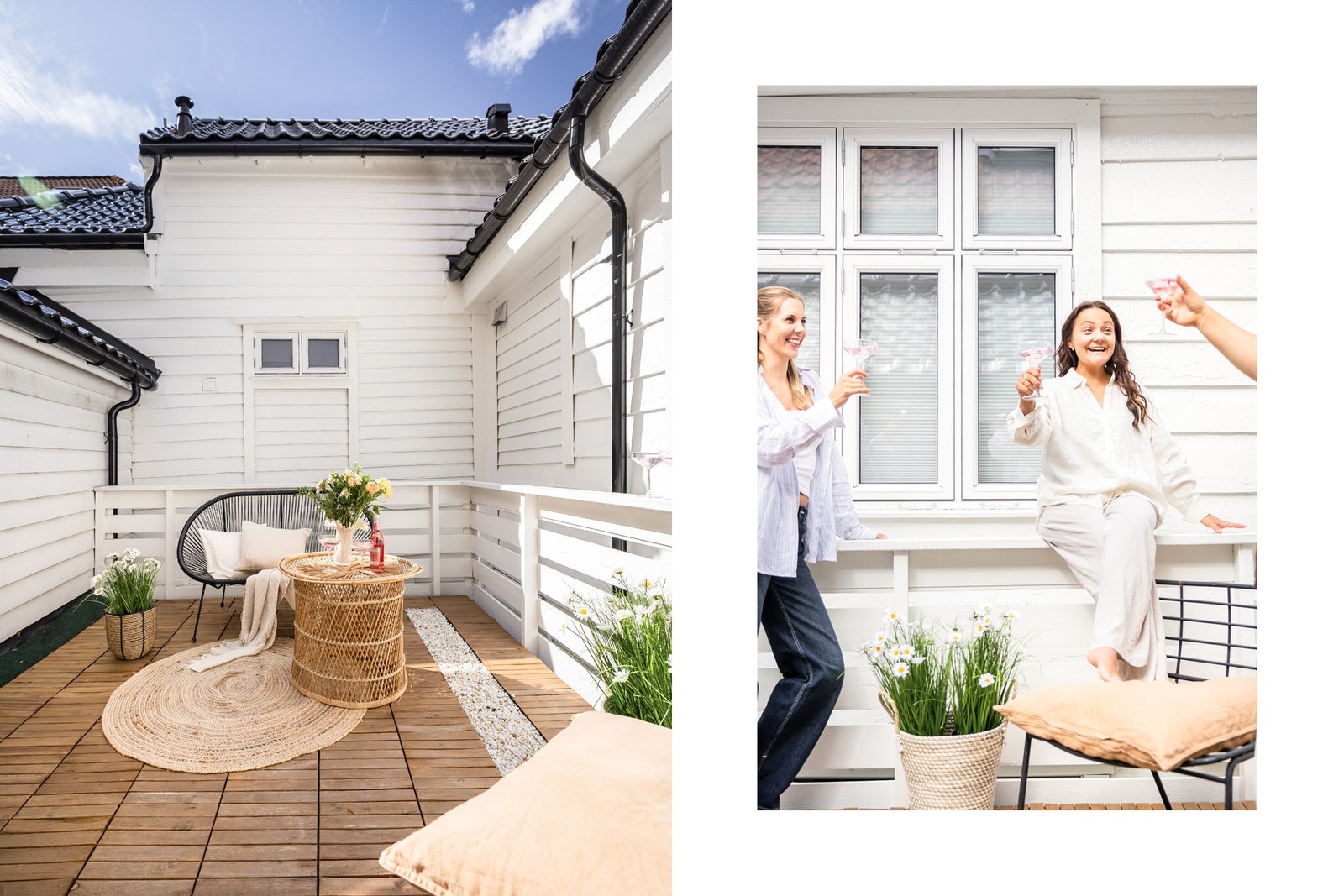 Her kan man nyte de fine vår-og sommerdagene! Galleribilde