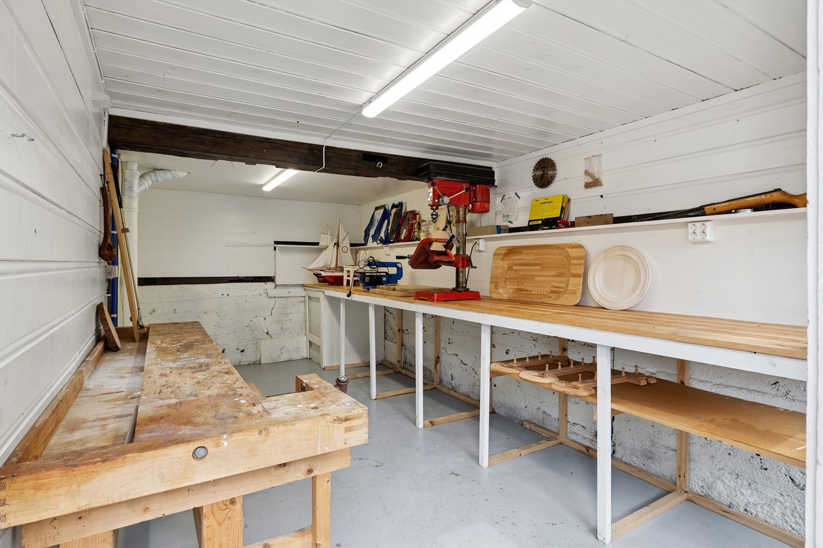 Hobbyrom 1 etasje låve Galleribilde