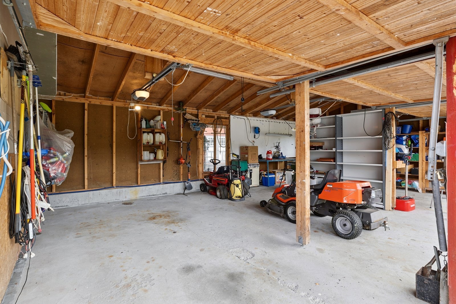 Trippel garasje Galleribilde