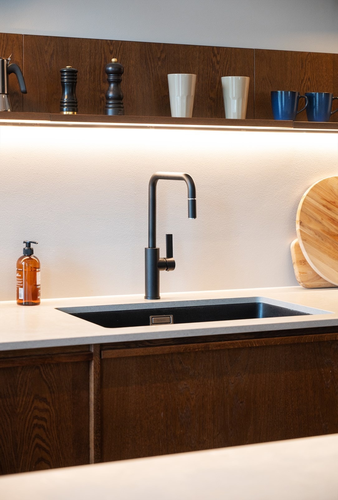 Nedfelt vaskekum. Galleribilde