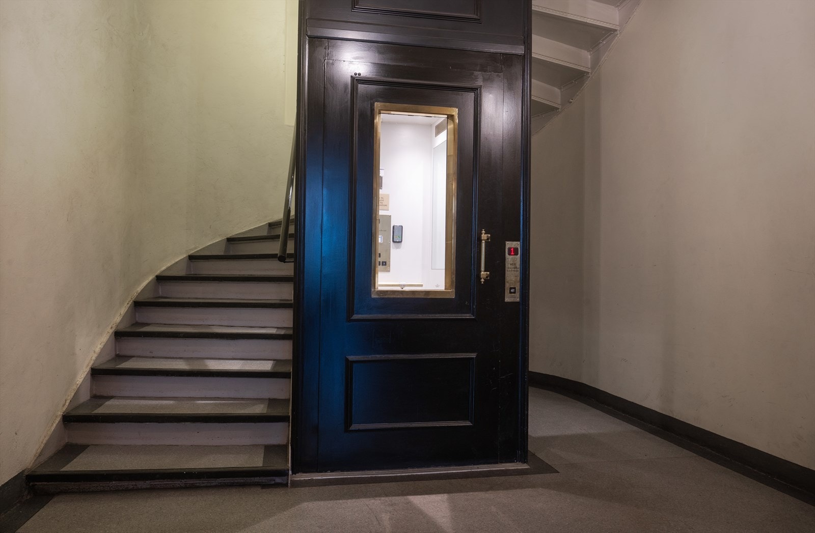 Heisadkomst. Galleribilde