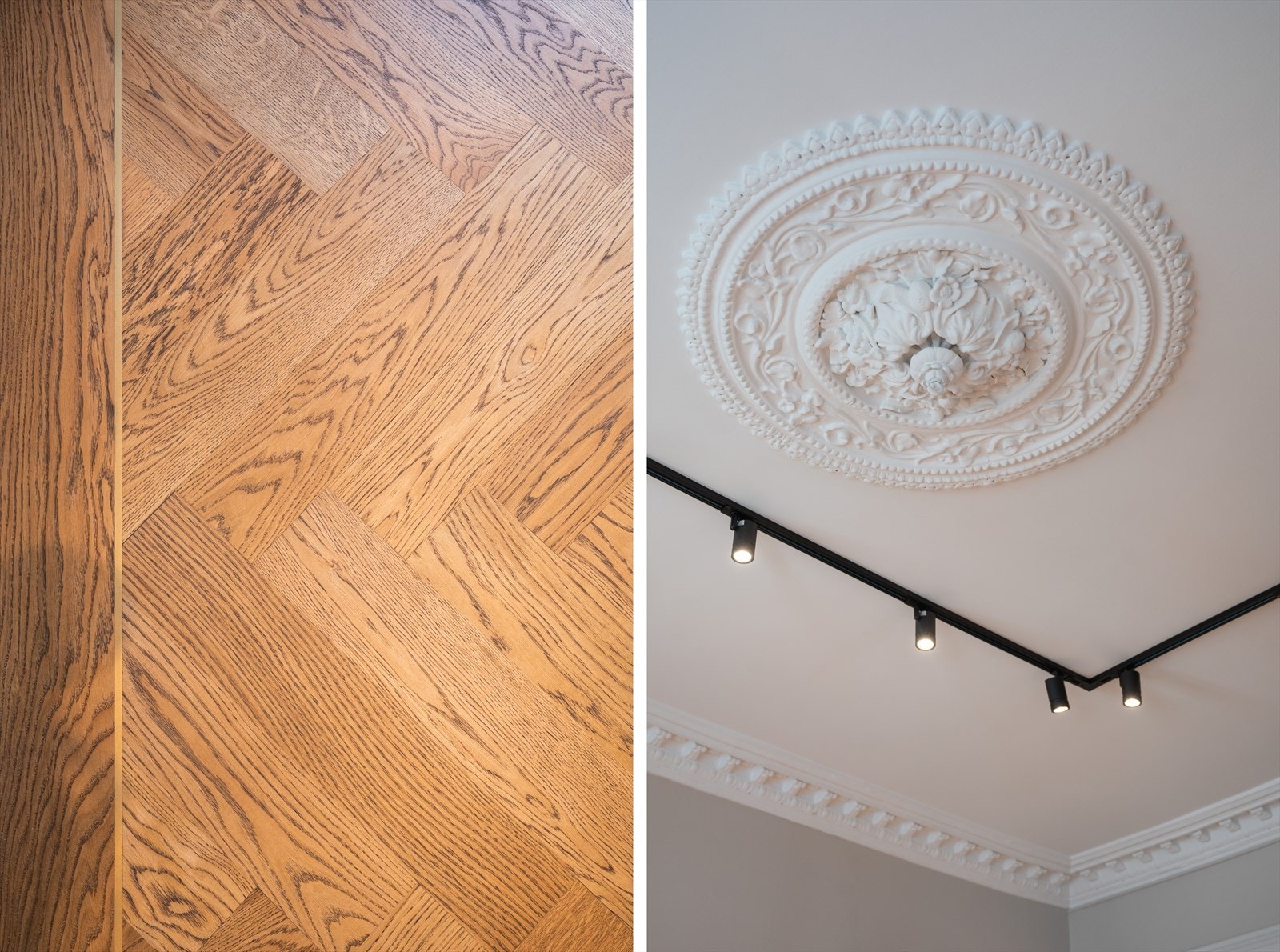 Lekre detaljer er gjennomgående i hele leiligheten. Galleribilde