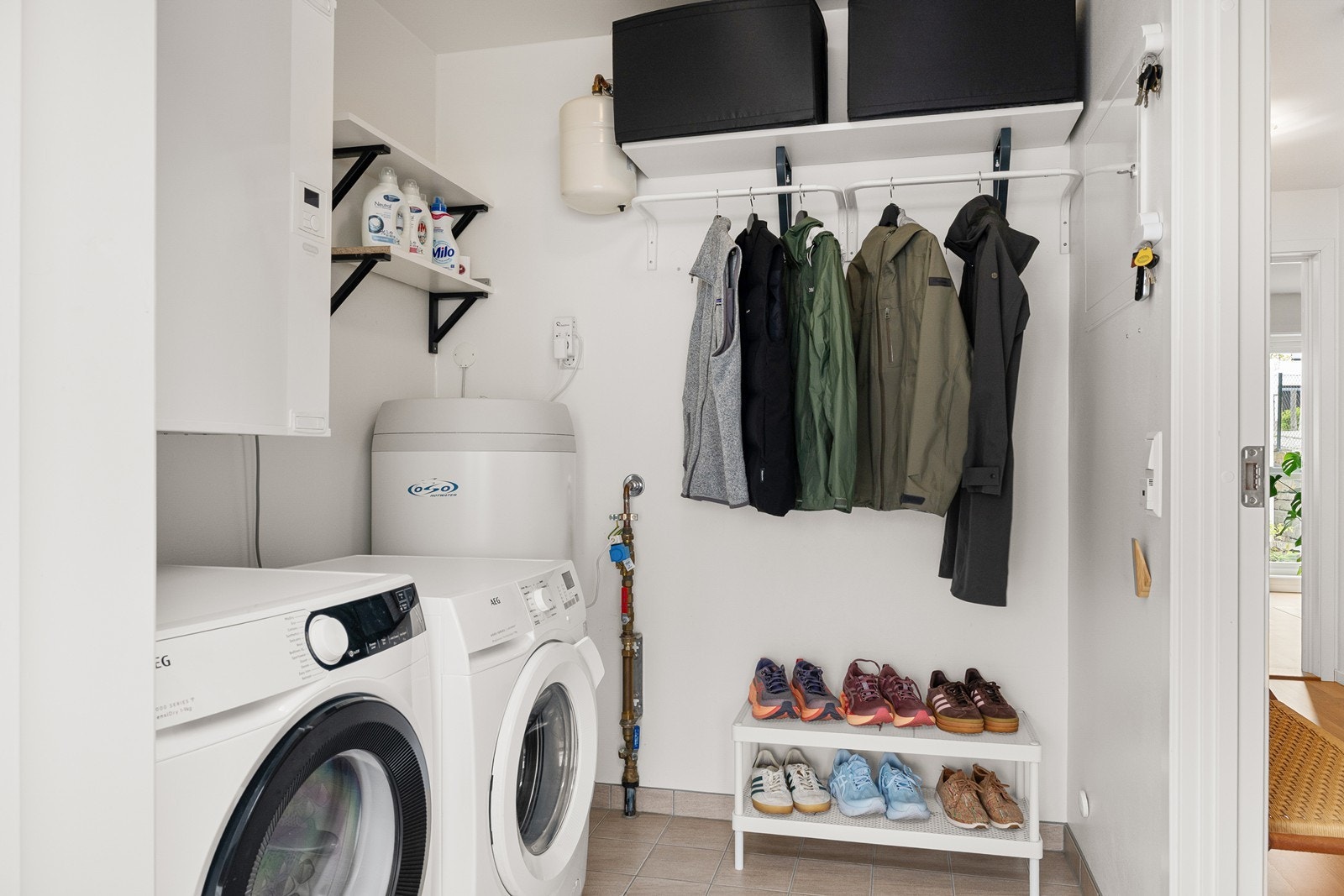 Smart biingang/vaskeom Galleribilde