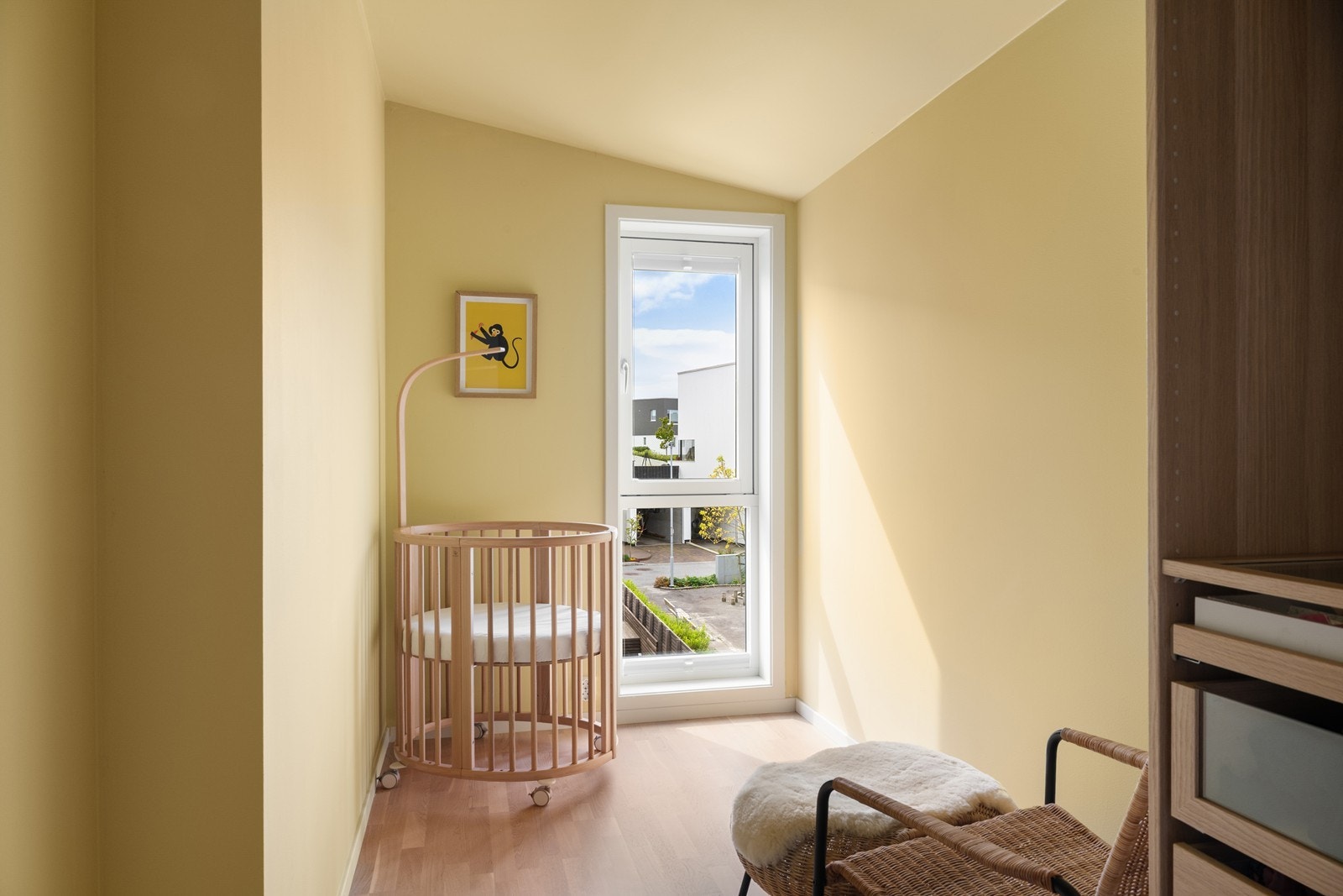 Soverom 2 er et praktisk barnerom eller gjesterom med mange muligheter. Galleribilde