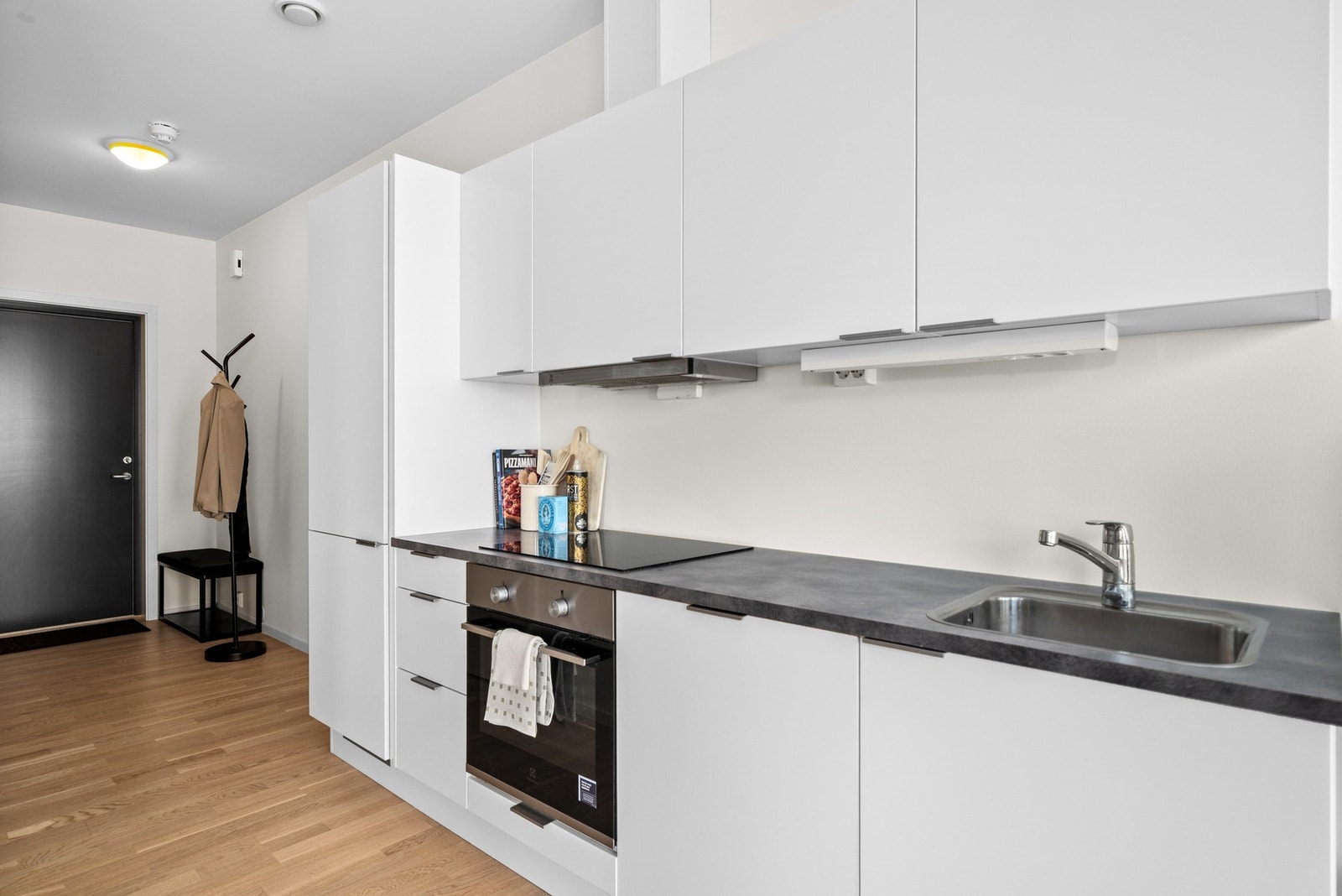 Kjøkkenet og badet har avtrekk via det balanserte ventilasjonsanlegget. Galleribilde