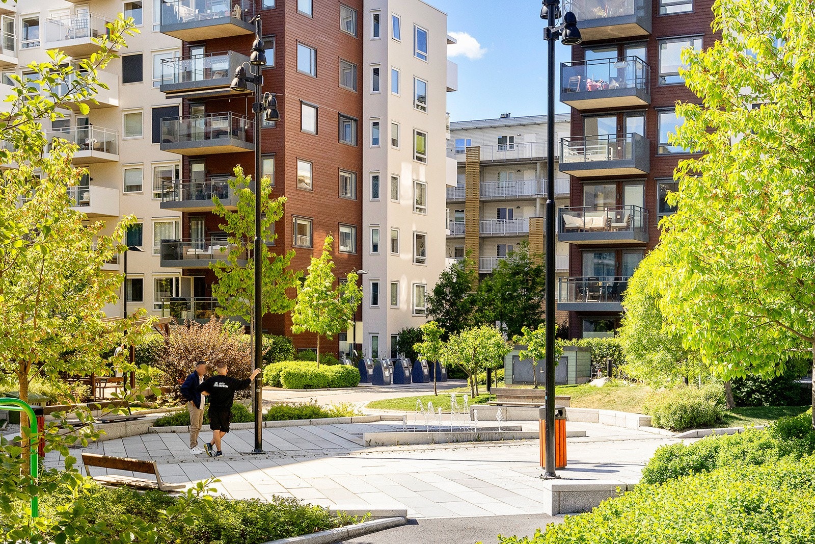 På Løren vil du få det beste fra to verdener - rolig lokalt og samtidig supersentralt. Galleribilde