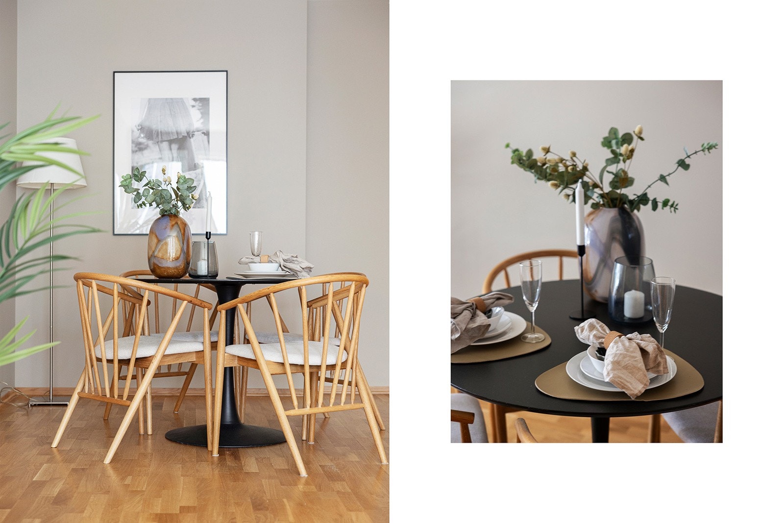 Kjøkkenet har god plass til en hyggelig spisebord. Galleribilde