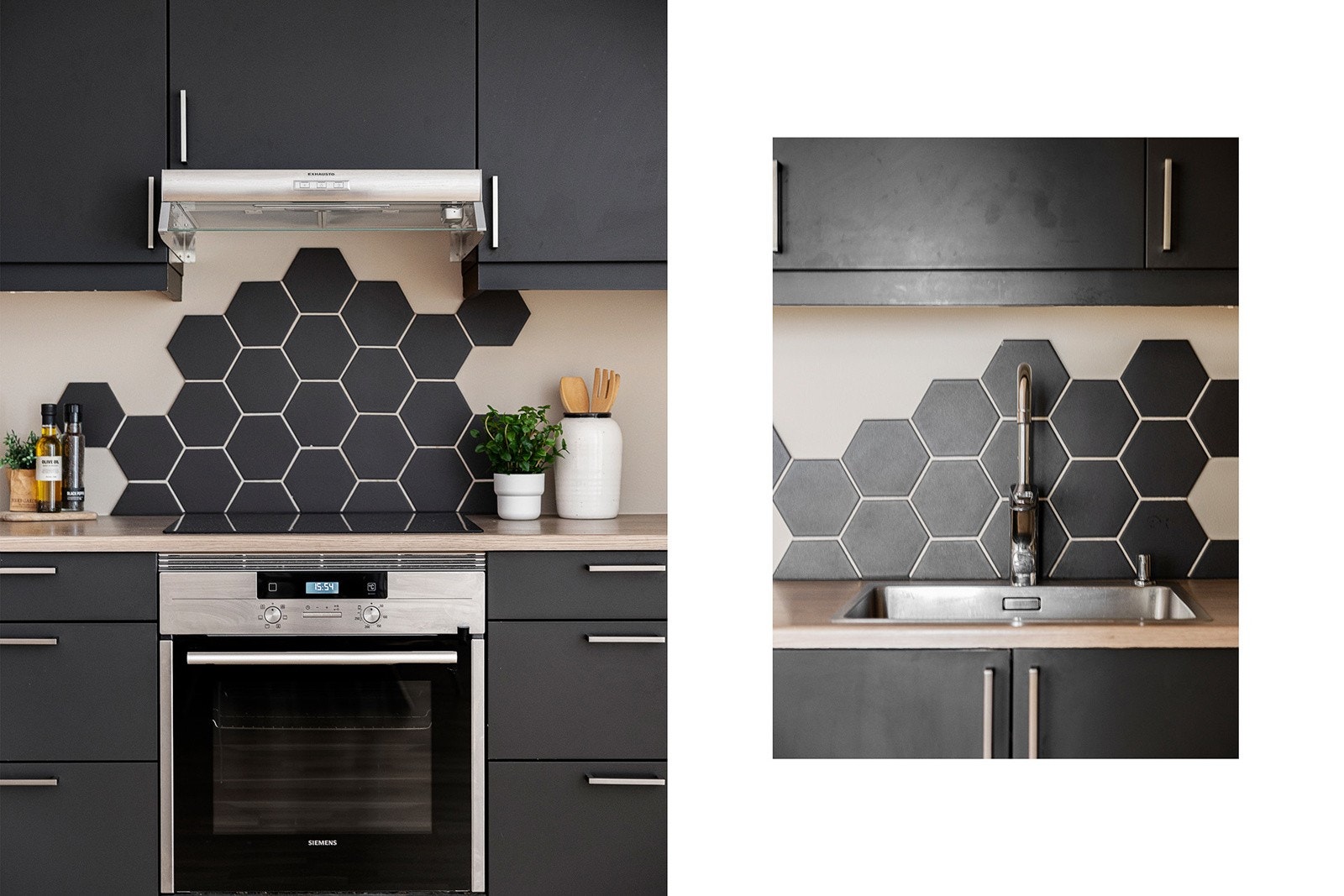 Moderne og tidløs kjøkkeninnredning. Galleribilde