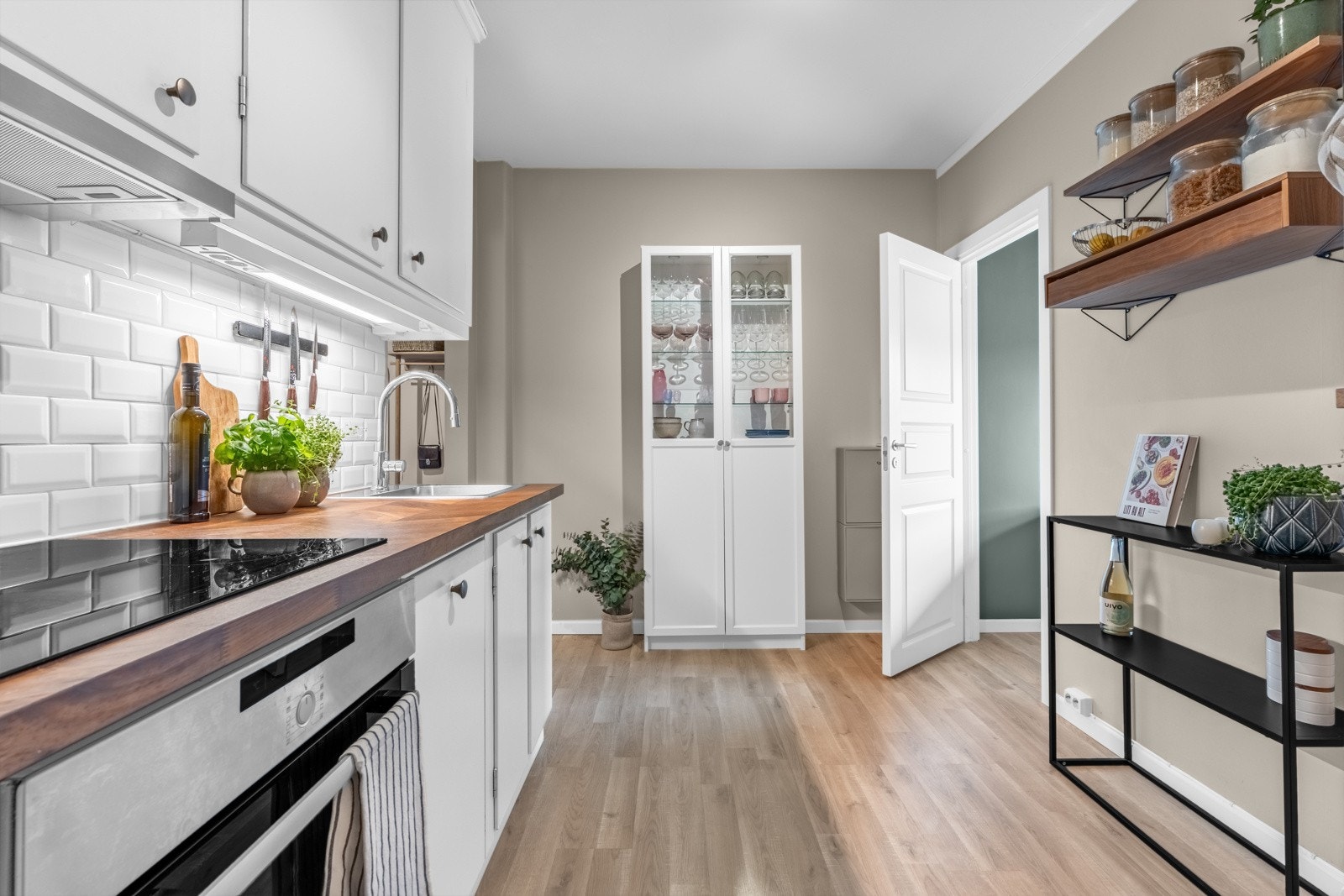 Det er montert komfyrvakt. Galleribilde