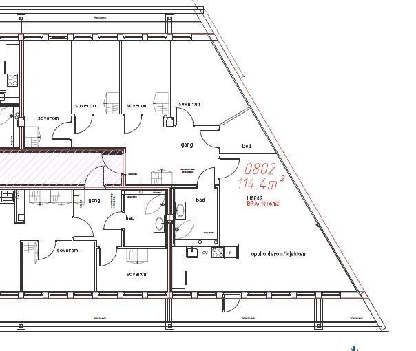Plantegning Galleribilde