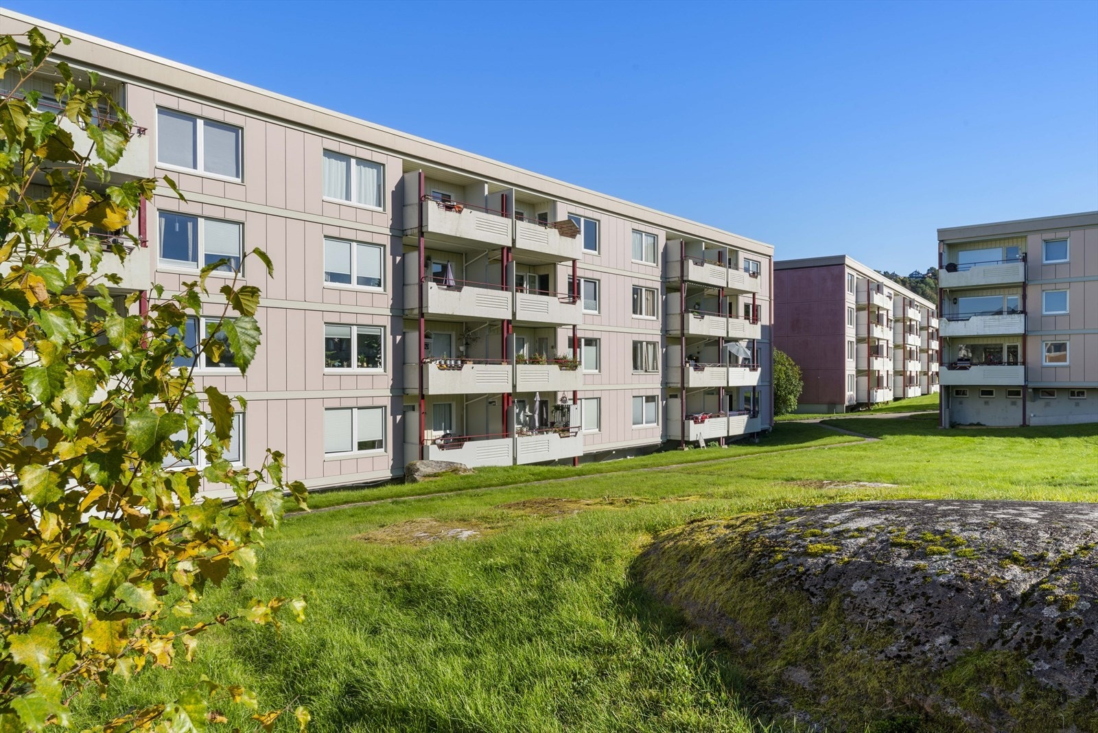 - Borettslaget har flotte fellesarealer hvor både store og små vil trives - Galleribilde