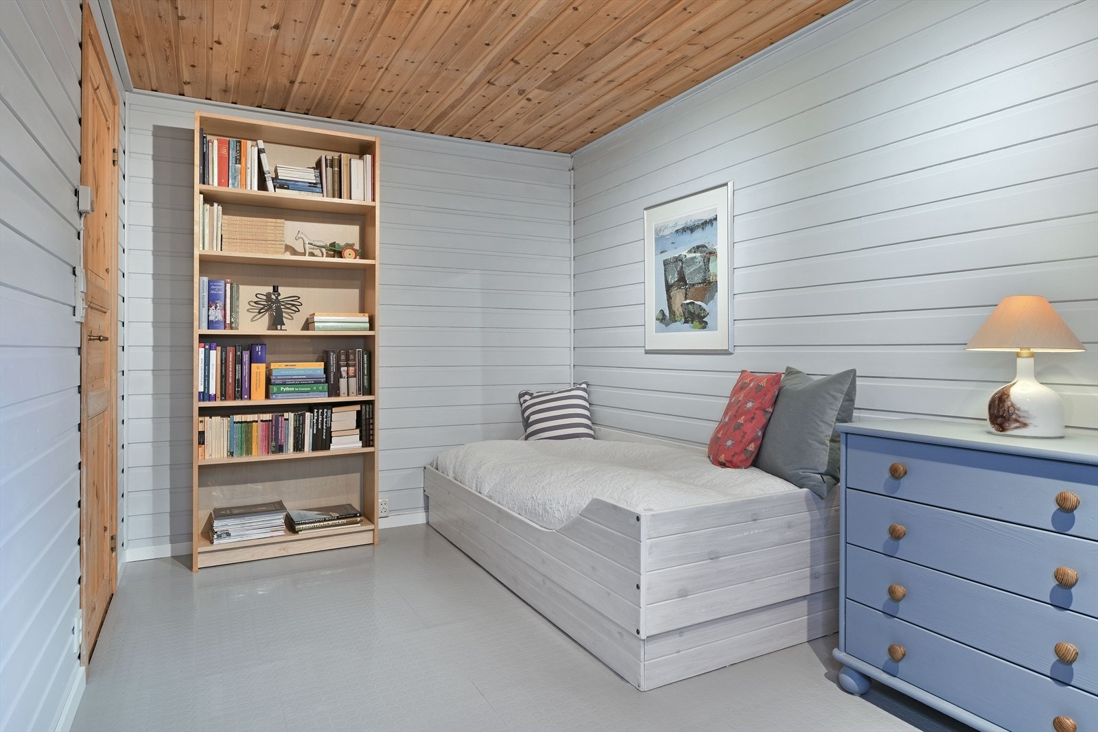 Kontor har fine overflater i delikate farger Galleribilde