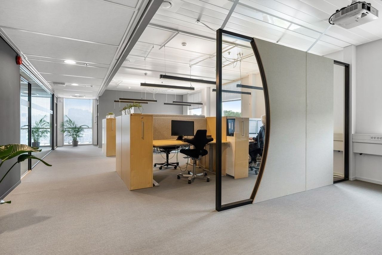 Eksempel på kontor fra leietaker i 4. etg Galleribilde