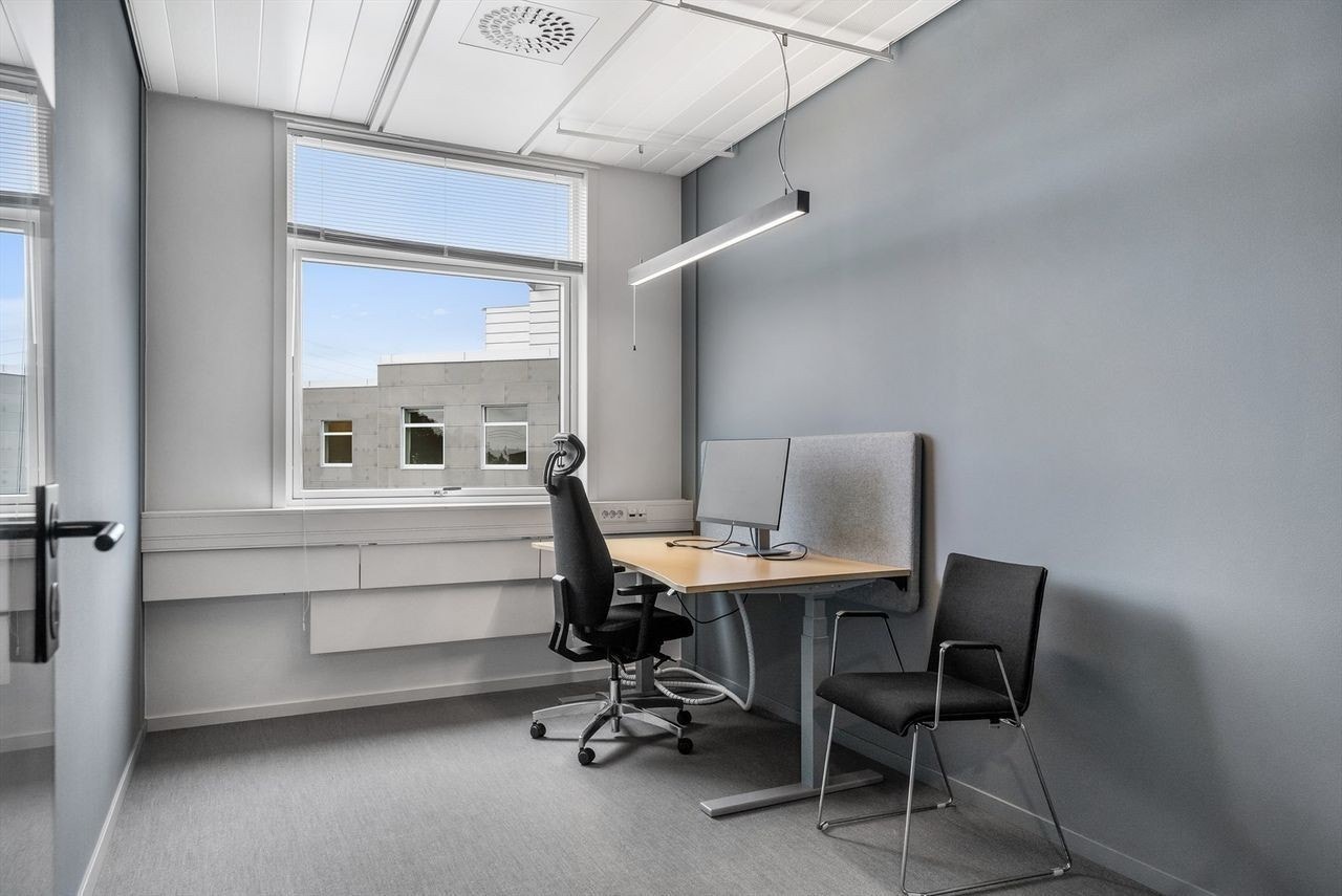Eksempel på kontor fra leietaker i 4. etg Galleribilde
