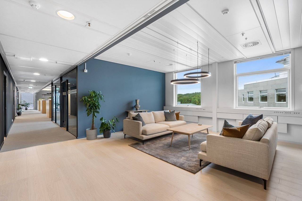 Eksempel på kontor fra leietaker i 4. etg Galleribilde