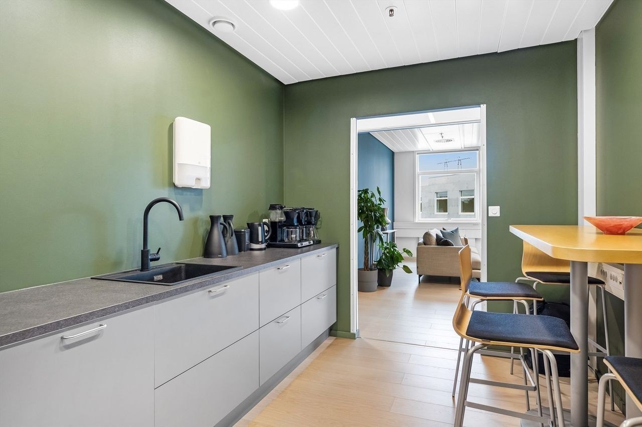 Eksempel på kontor fra leietaker i 4. etg Galleribilde