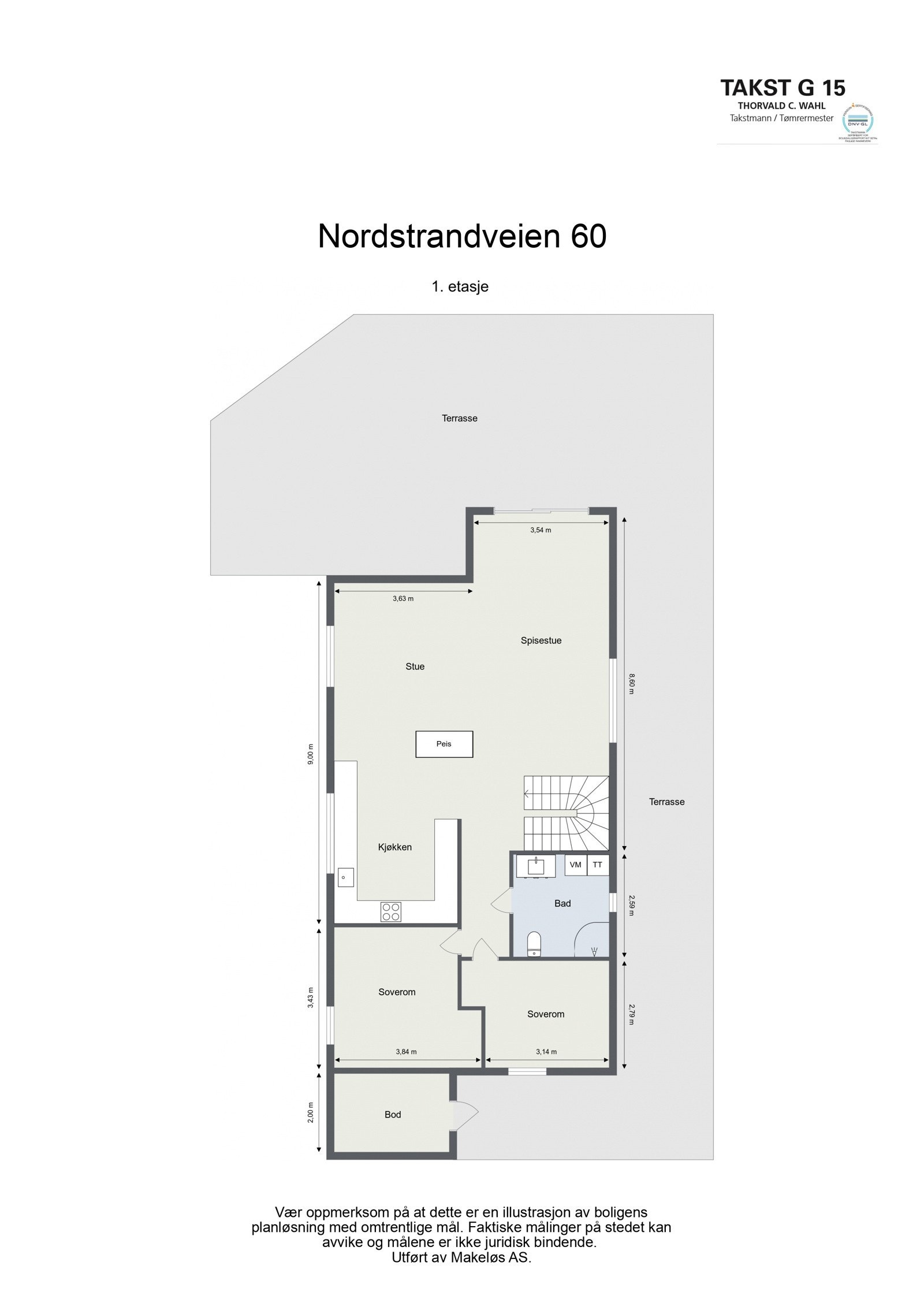Nordstrandveien 60 - 1. etasje Galleribilde