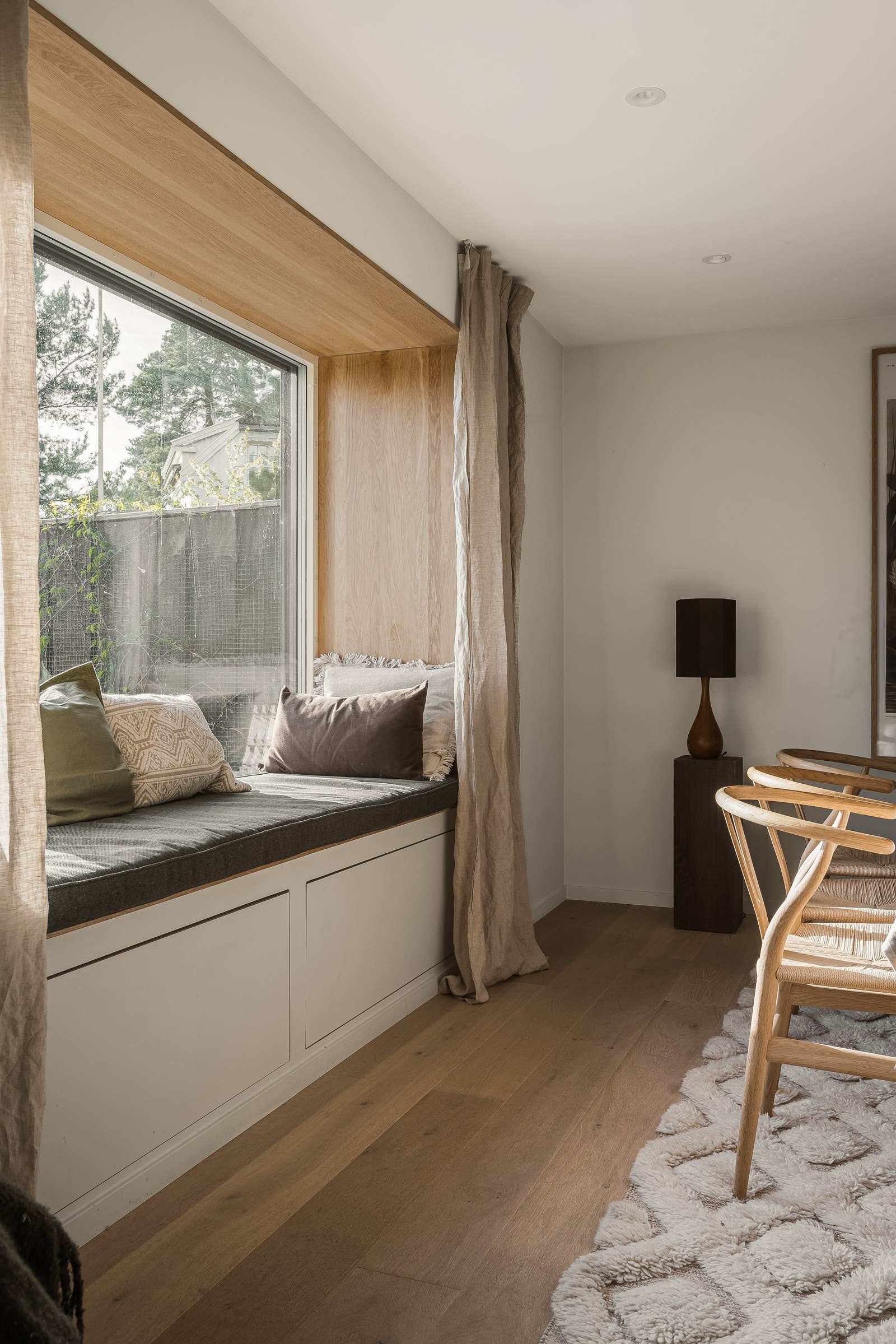 Legg merke til den koselige sittenisjen! Galleribilde