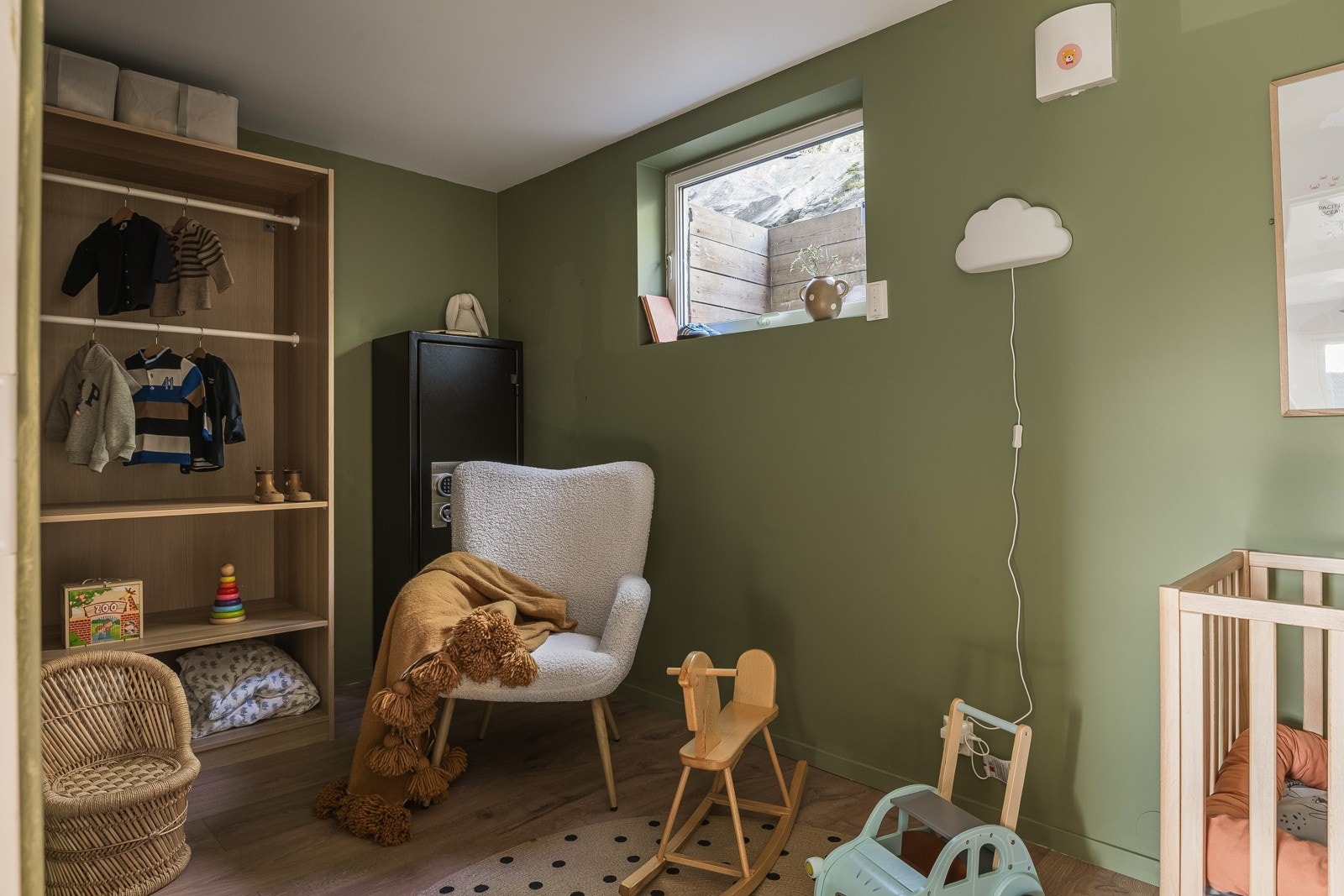 Barnerom i tilknytning til hovedsoverommet. Galleribilde