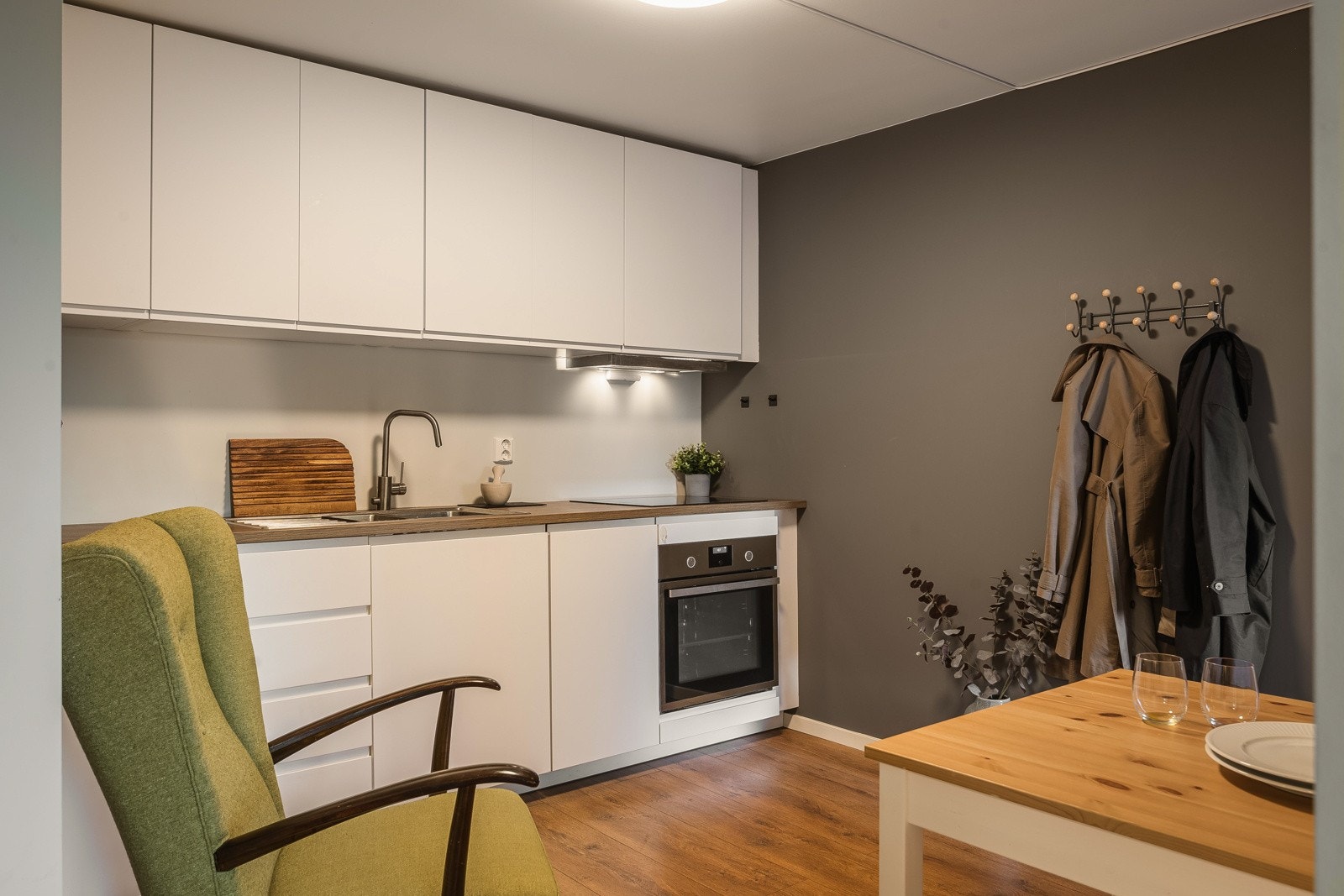 Hybeldel i underetasjen. Galleribilde