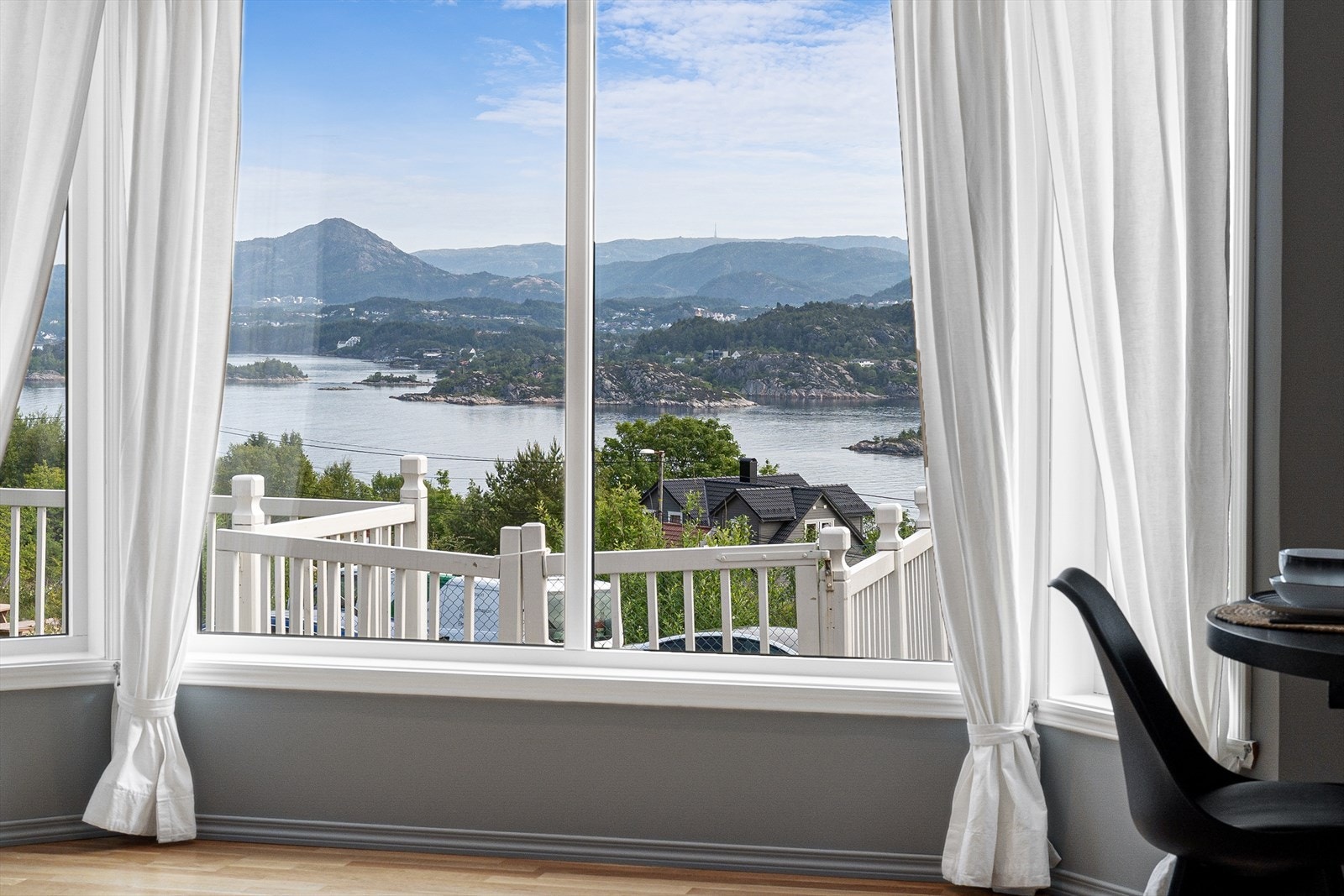 Utsikten er spektakulær! Galleribilde