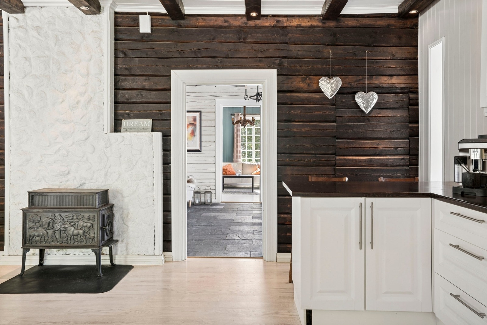 Kjøkkenet ble modernisert i 2015. Galleribilde