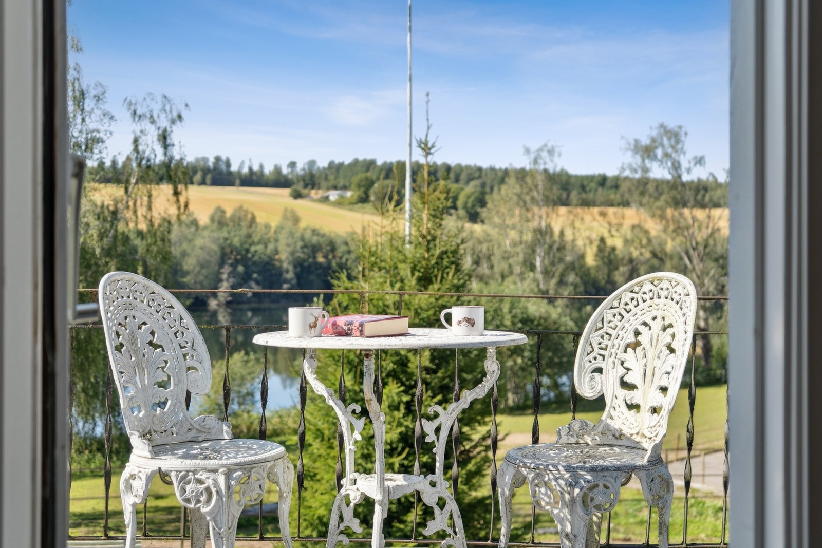 Her kan du nyte utsikten mot Vorma! Galleribilde