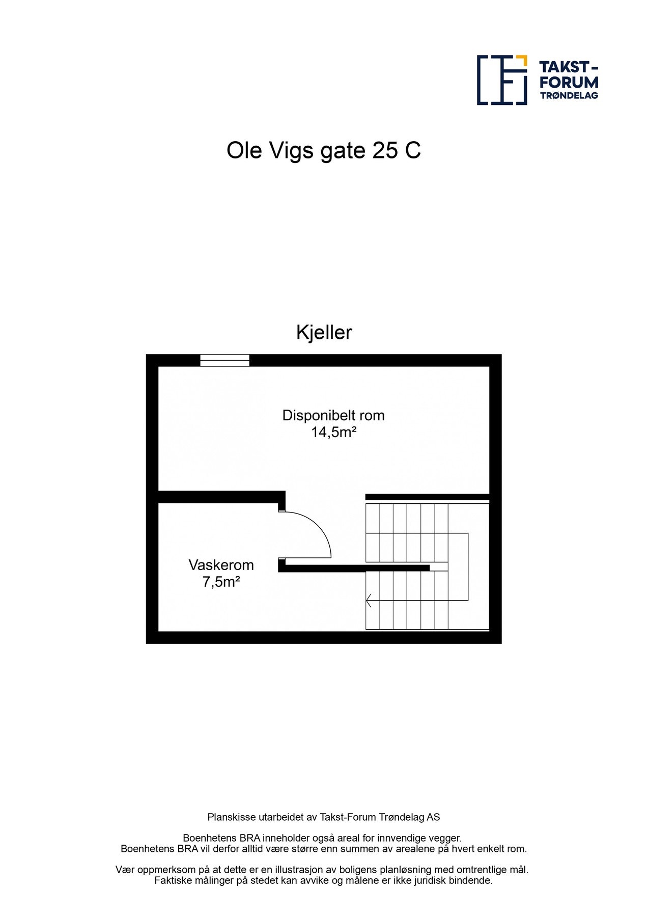 Plantegning - Kjeller. Galleribilde