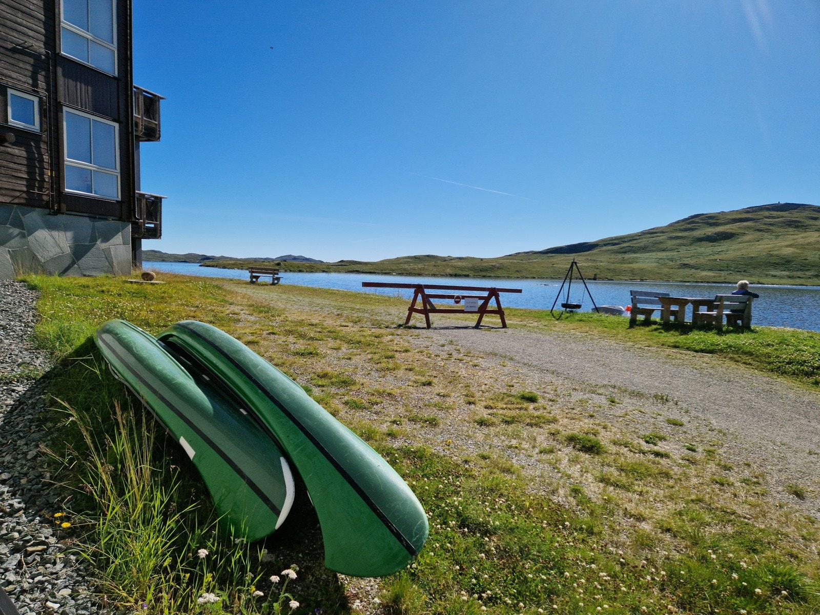 Sameiet har to kanoer som kan lånes. Galleribilde