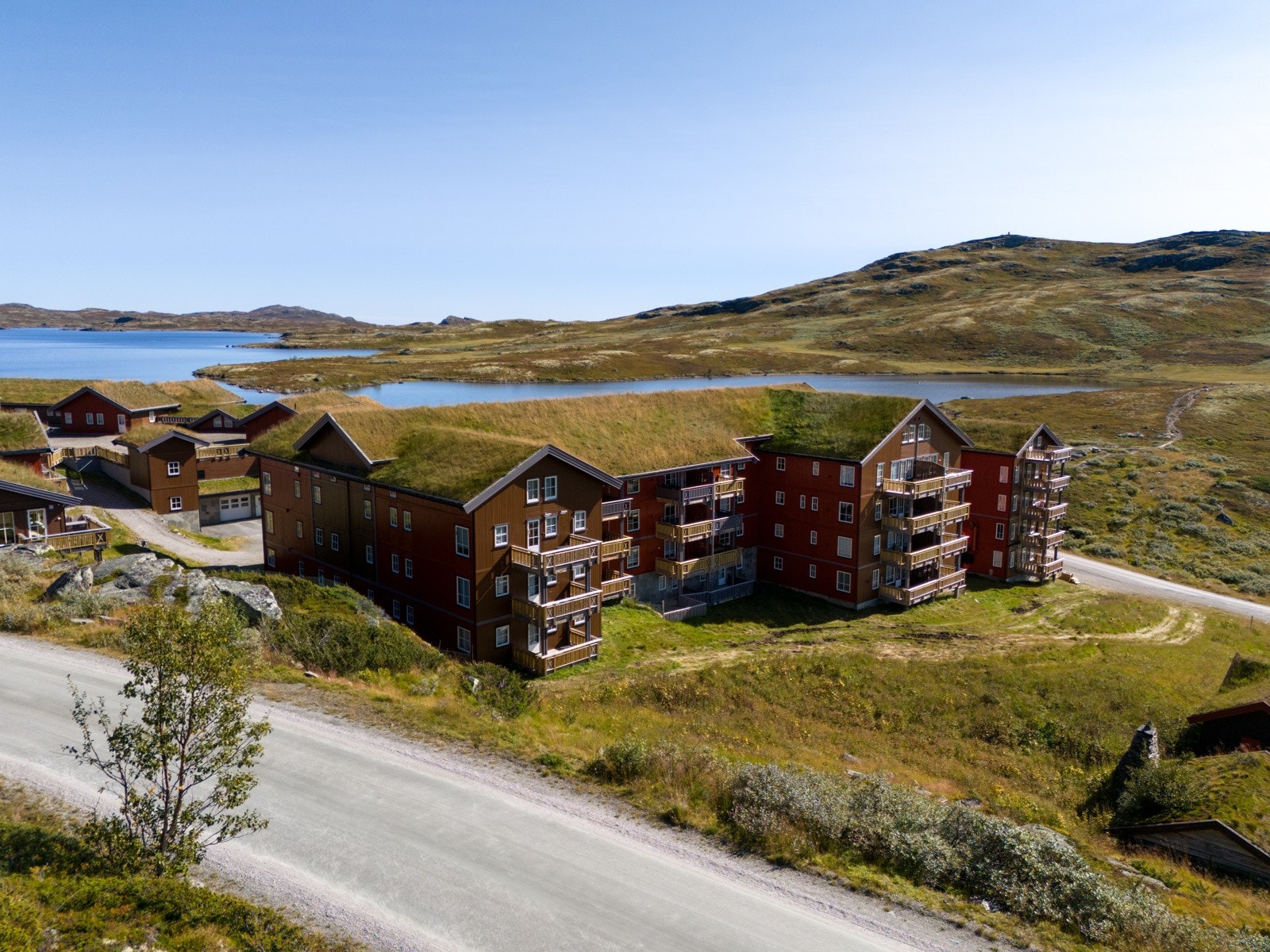 Komplekset gir deg den ultimate feriedrømmen mellom Hallingskarvet og Reineskarvet. Galleribilde