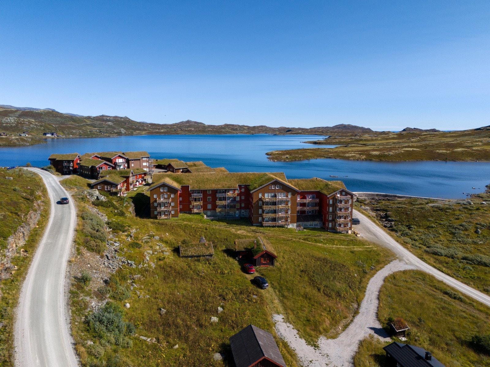 Leiligheten har en flott beliggenhet i Bergsjø høyfjellkompleks i Ål kommune. Galleribilde