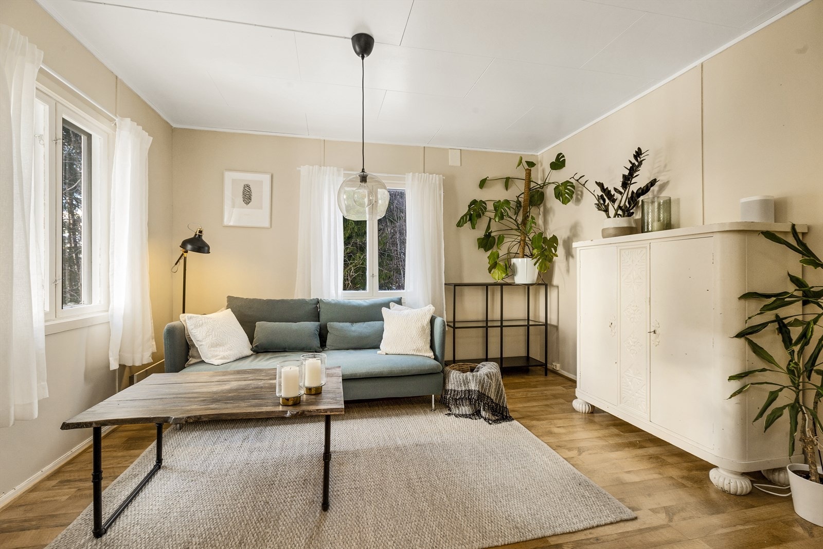 Stue sidebygning Galleribilde