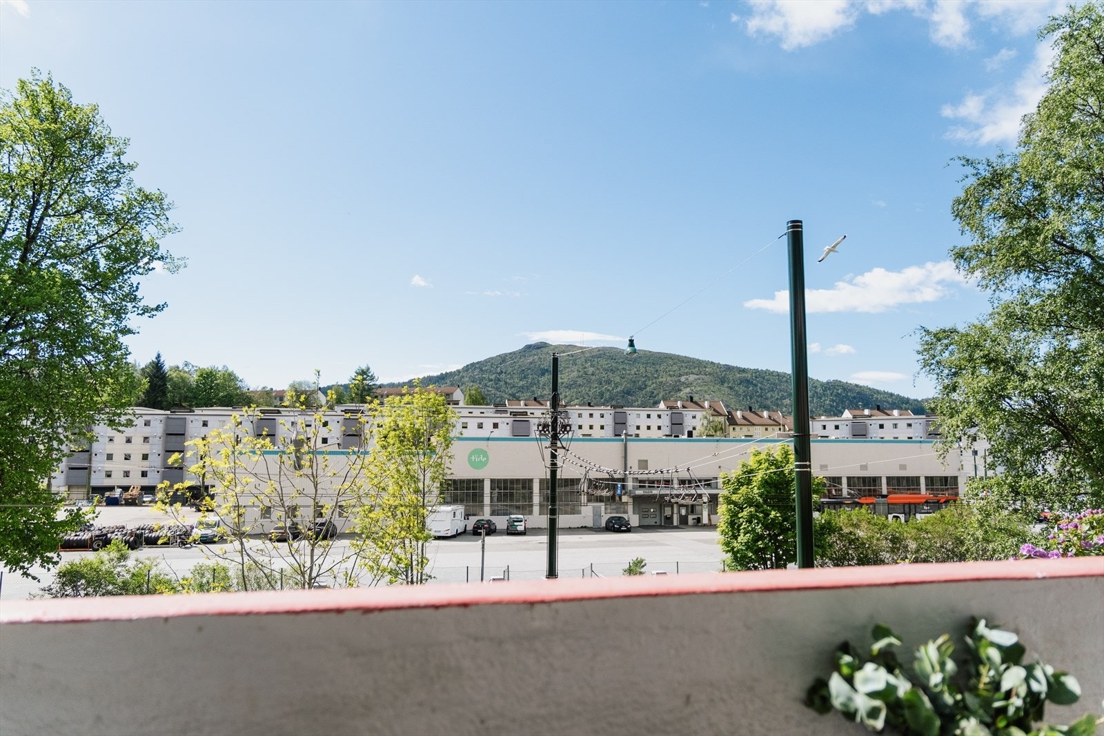 Leiligheten ligger vestvendt med gode solforhold. Galleribilde