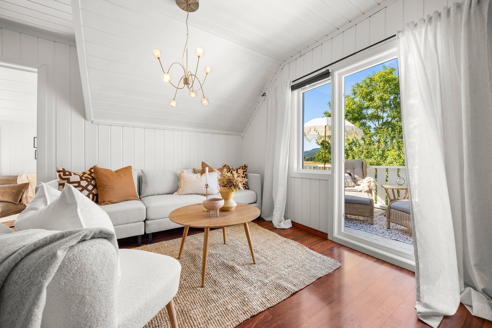 Utgang til veranda Galleribilde