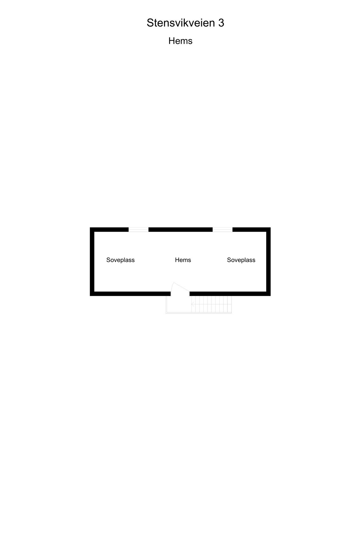 Plan hems Galleribilde