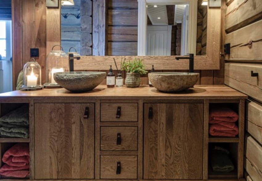 Eksempel på baderomsinnredning. Bilde er illustrasjon og avvik kan forekomme Galleribilde