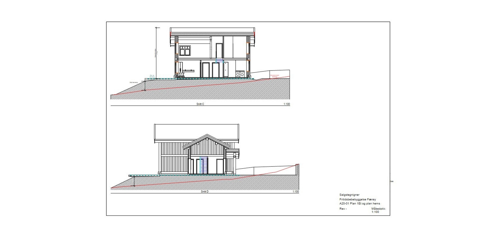 1568 Snitt C og D Galleribilde