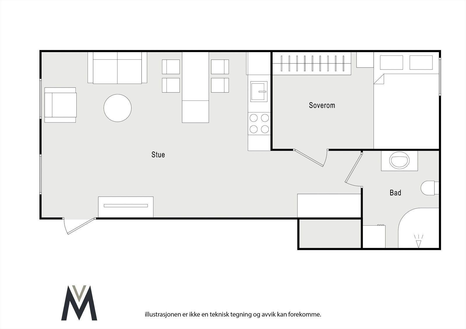 Plantegning. Galleribilde