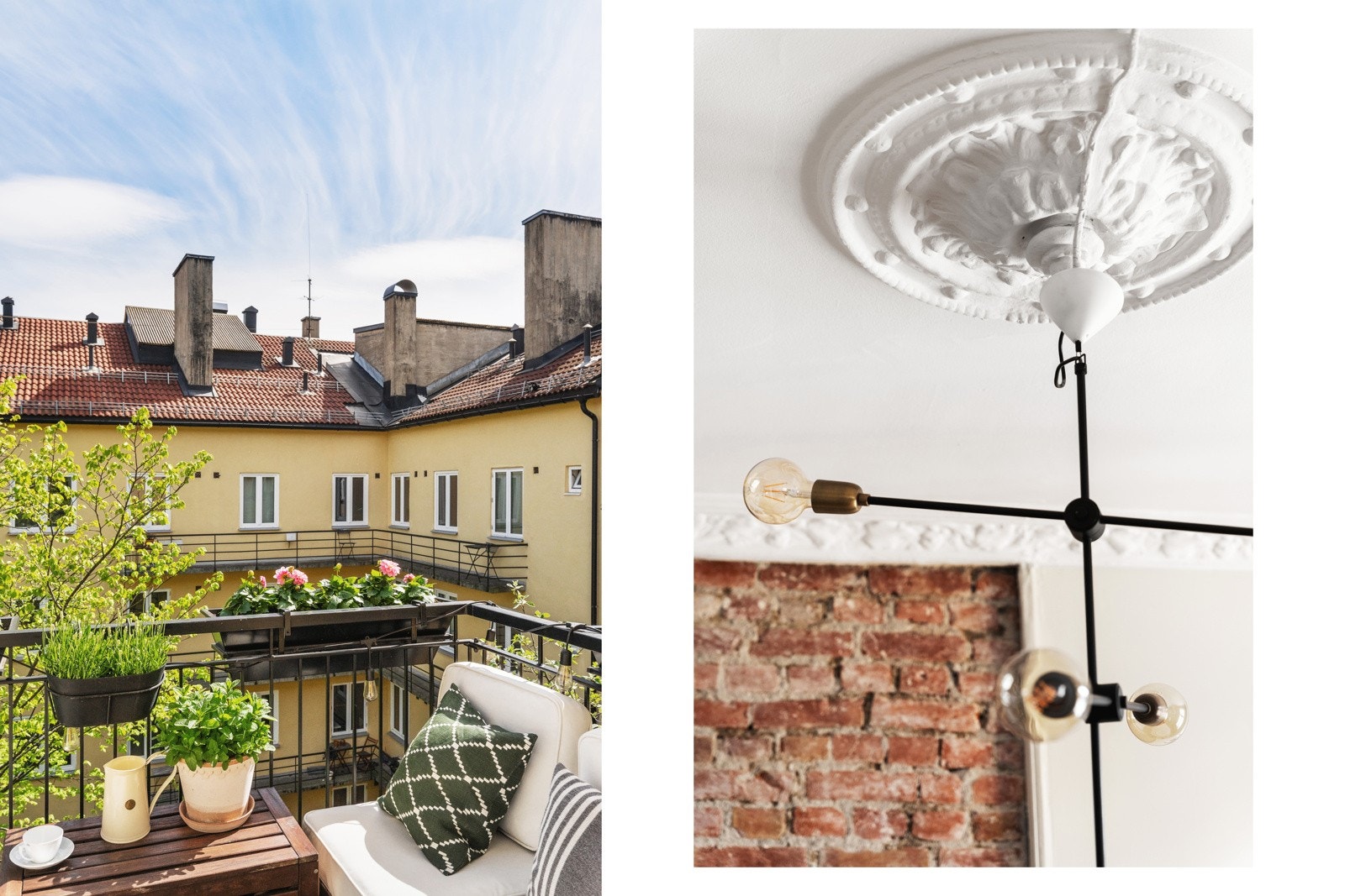 En stor og stilfull 3-roms toppleilighet med solfylt balkong, god takhøyde på hel 2,65 m og klassiske detaljer. Galleribilde