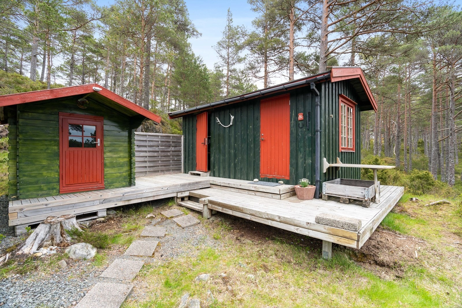 Gode oppbevaringsmuligheter for sesongbasert utstyr Galleribilde