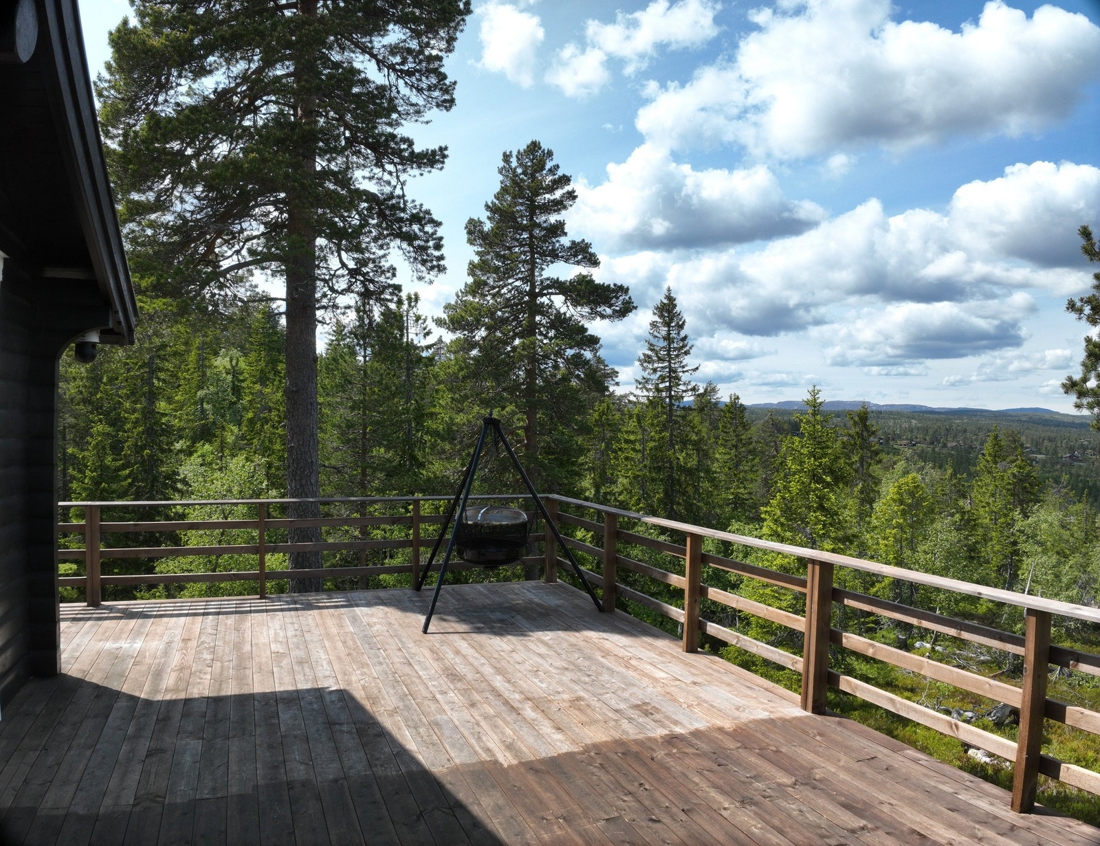 Flott utsikt mot Bletoppen. Galleribilde